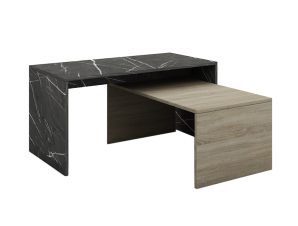 Liberta – Maison PETRA DUO Coffee Table Πέτρα Sonoma Σκούρο 90x45x45cm 04-0460