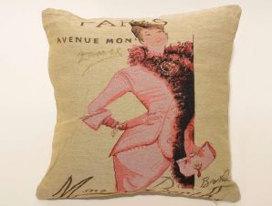 Μαξιλαροθήκη Διακόσμησης Silk Fashion Paris 45×45